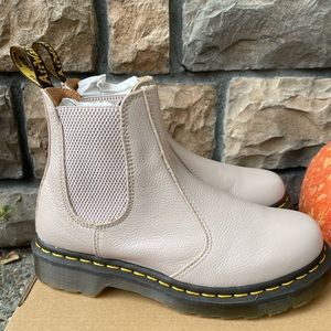 Dr. Martens Vintage Taupe Virginia Chelsea Boot